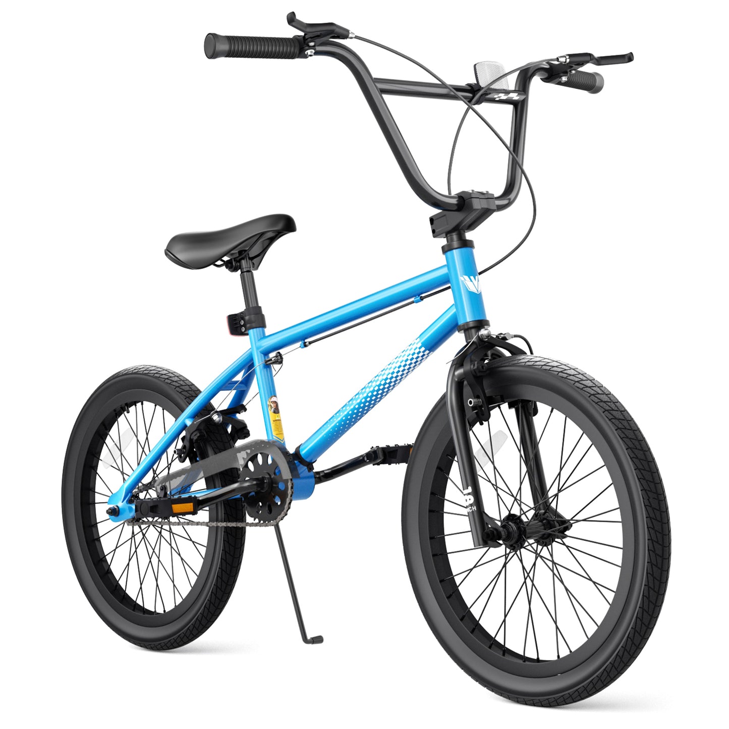 Freestyle Kids BMX Bikes 18 20 Inch Kids Bicycles for Years Old Boys Girls Teen with Adjustable Seat and Handbrake, for Kids 8-12 Beginner-Level to Advanced Rider