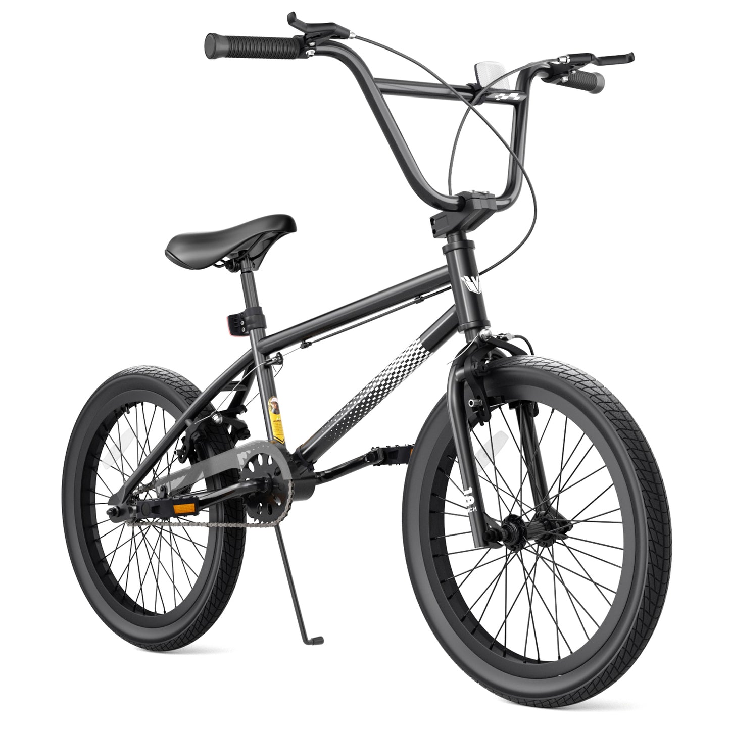 Freestyle Kids BMX Bikes 18 20 Inch Kids Bicycles for Years Old Boys Girls Teen with Adjustable Seat and Handbrake, for Kids 8-12 Beginner-Level to Advanced Rider