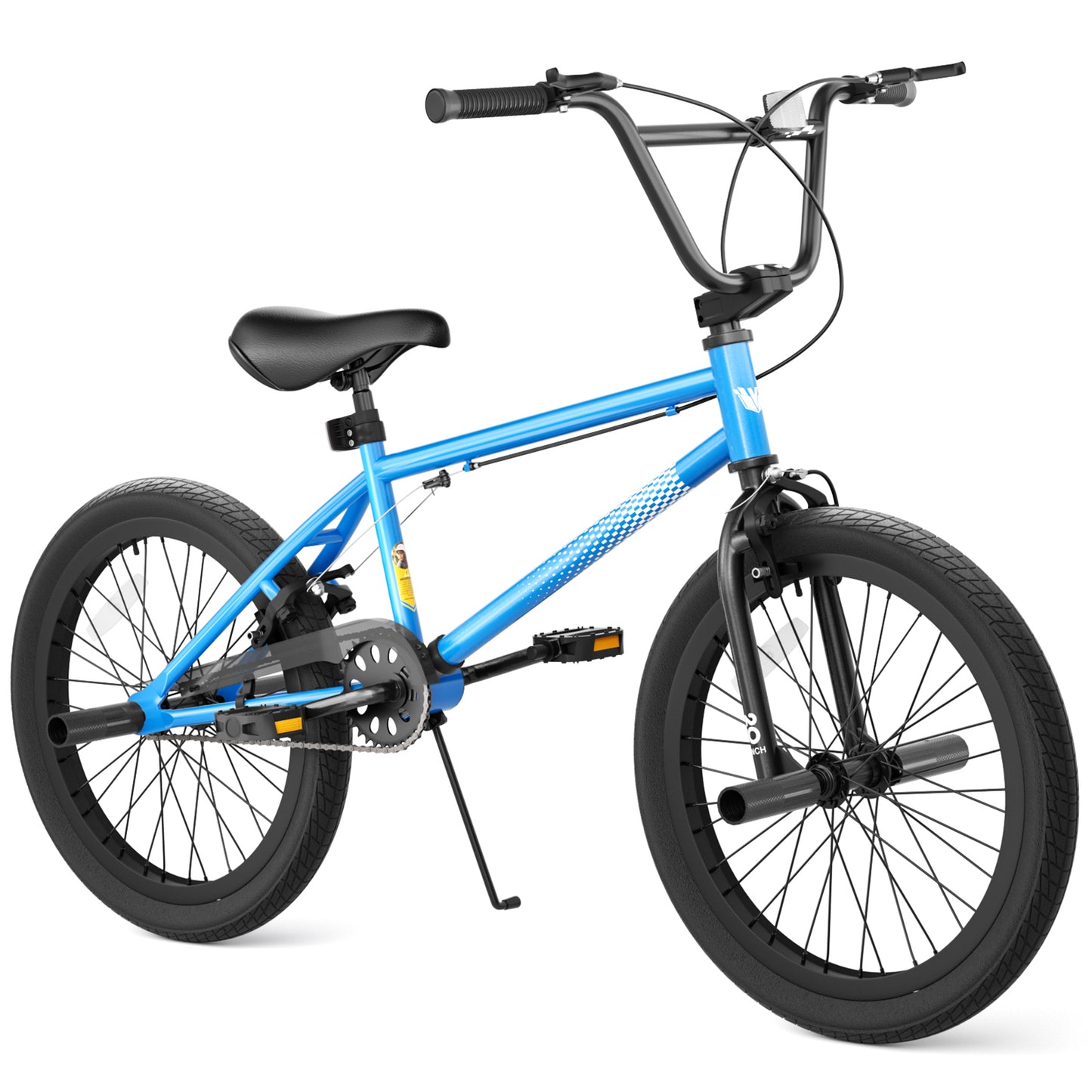 Freestyle Kids BMX Bikes 18 20 Inch Kids Bicycles for Years Old Boys Girls Teen with Adjustable Seat and Handbrake, for Kids 8-12 Beginner-Level to Advanced Rider