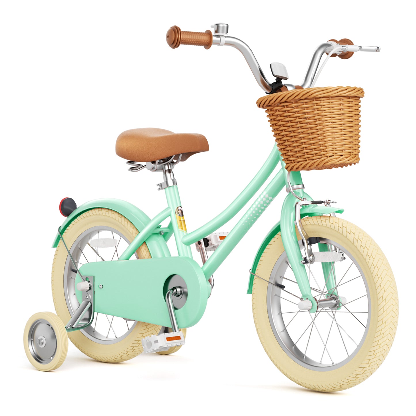 Girls Bike for 2-13 Years Old Kids,12 14 16 Inch Kids Bike with Training Wheels & Basket, 20 Inch Children Bicycles with Handbrake & Kickstand, Multiple Colors