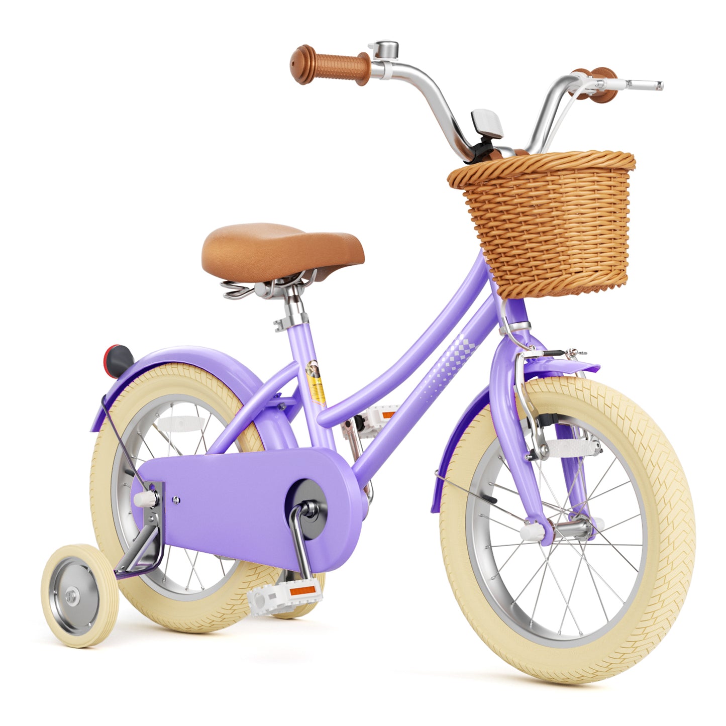 Girls Bike for 2-13 Years Old Kids,12 14 16 Inch Kids Bike with Training Wheels & Basket, 20 Inch Children Bicycles with Handbrake & Kickstand, Multiple Colors