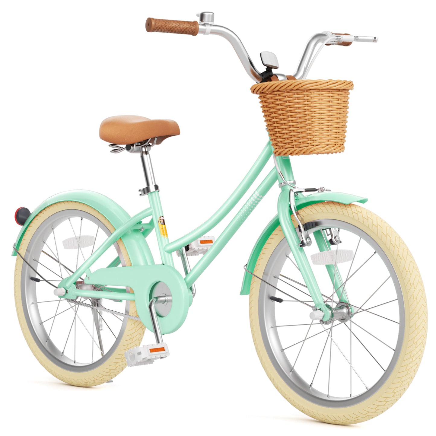 Girls Bike for 2-13 Years Old Kids,12 14 16 Inch Kids Bike with Training Wheels & Basket, 20 Inch Children Bicycles with Handbrake & Kickstand, Multiple Colors