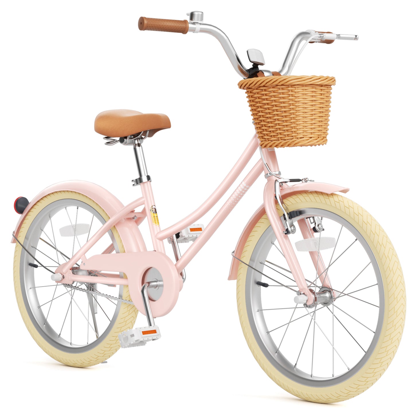 Girls Bike for 2-13 Years Old Kids,12 14 16 Inch Kids Bike with Training Wheels & Basket, 20 Inch Children Bicycles with Handbrake & Kickstand, Multiple Colors