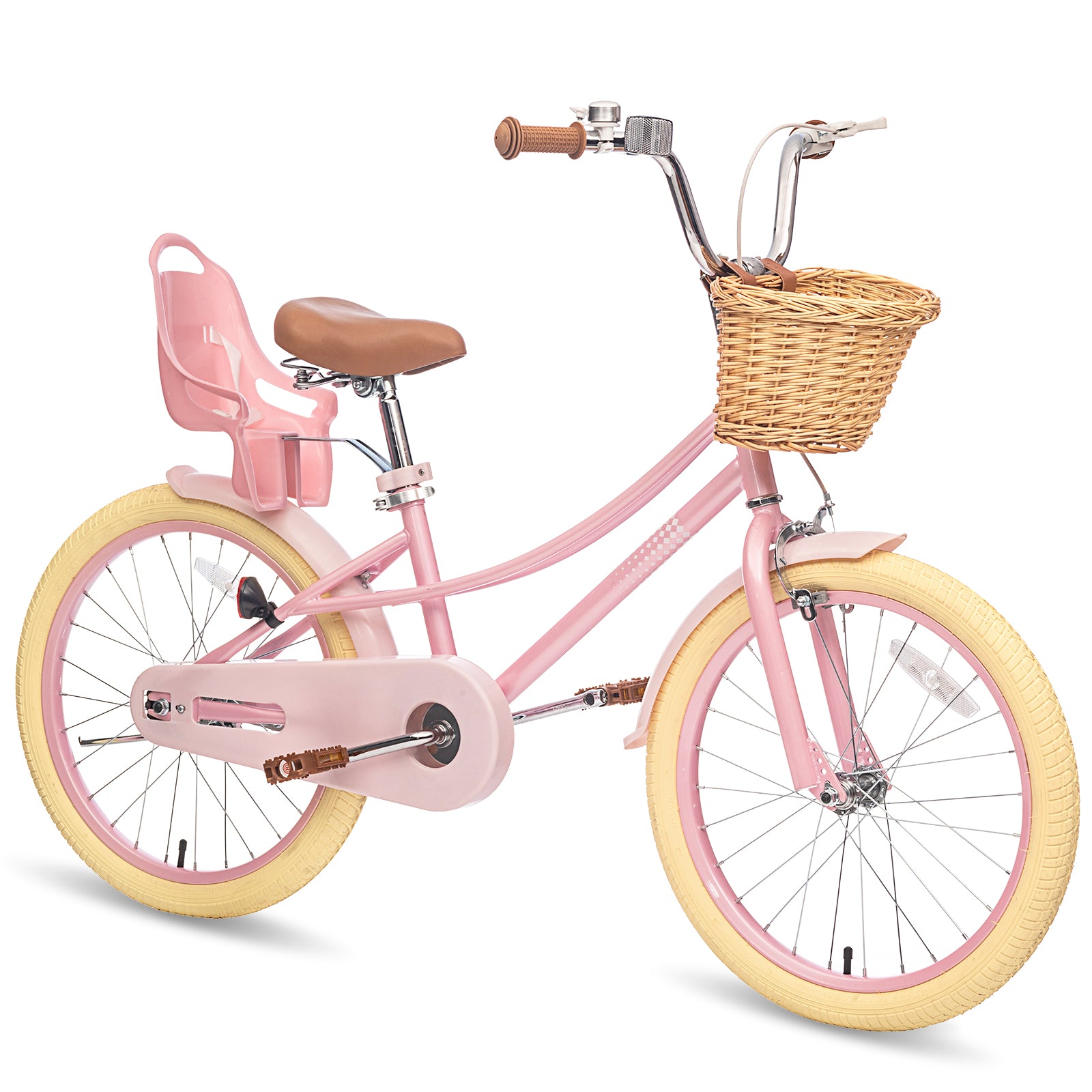 XJD Girls Bike for 7-12 Years Old Toddlers and Kids,20 Inch Kids