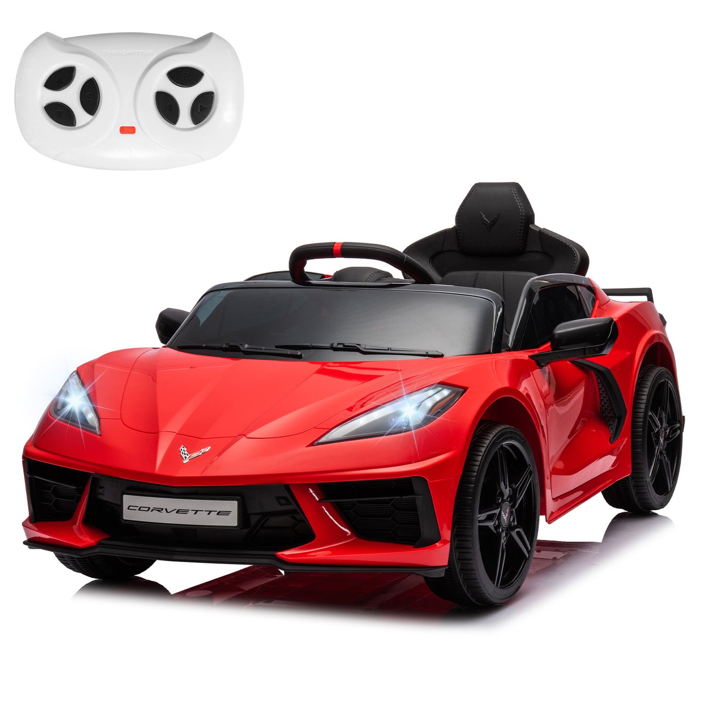 12V Kids Ride On Car Licensed Chevrolet Corvette C8