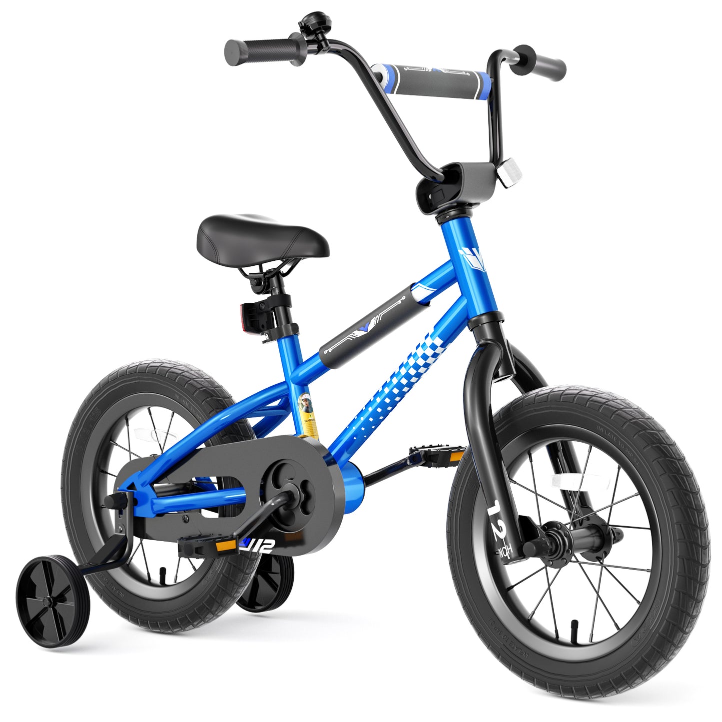 Kids Bike , 12 14 16 Inch Kids Bike BMX Style Bicycle with Training Wheels Coaster Brake for 2-8 Years Old Toddlers Boys Girls Multiple Colors