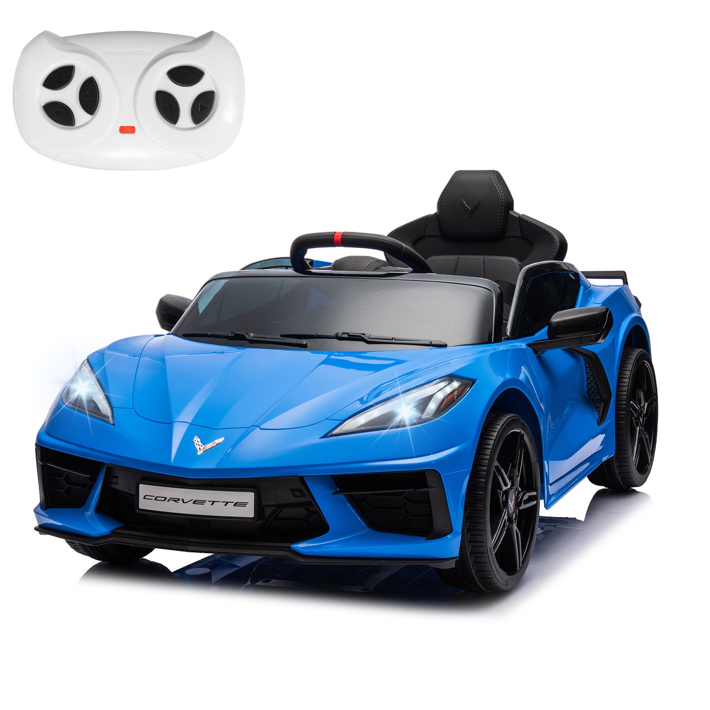 12V Kids Ride On Car Licensed Chevrolet Corvette C8
