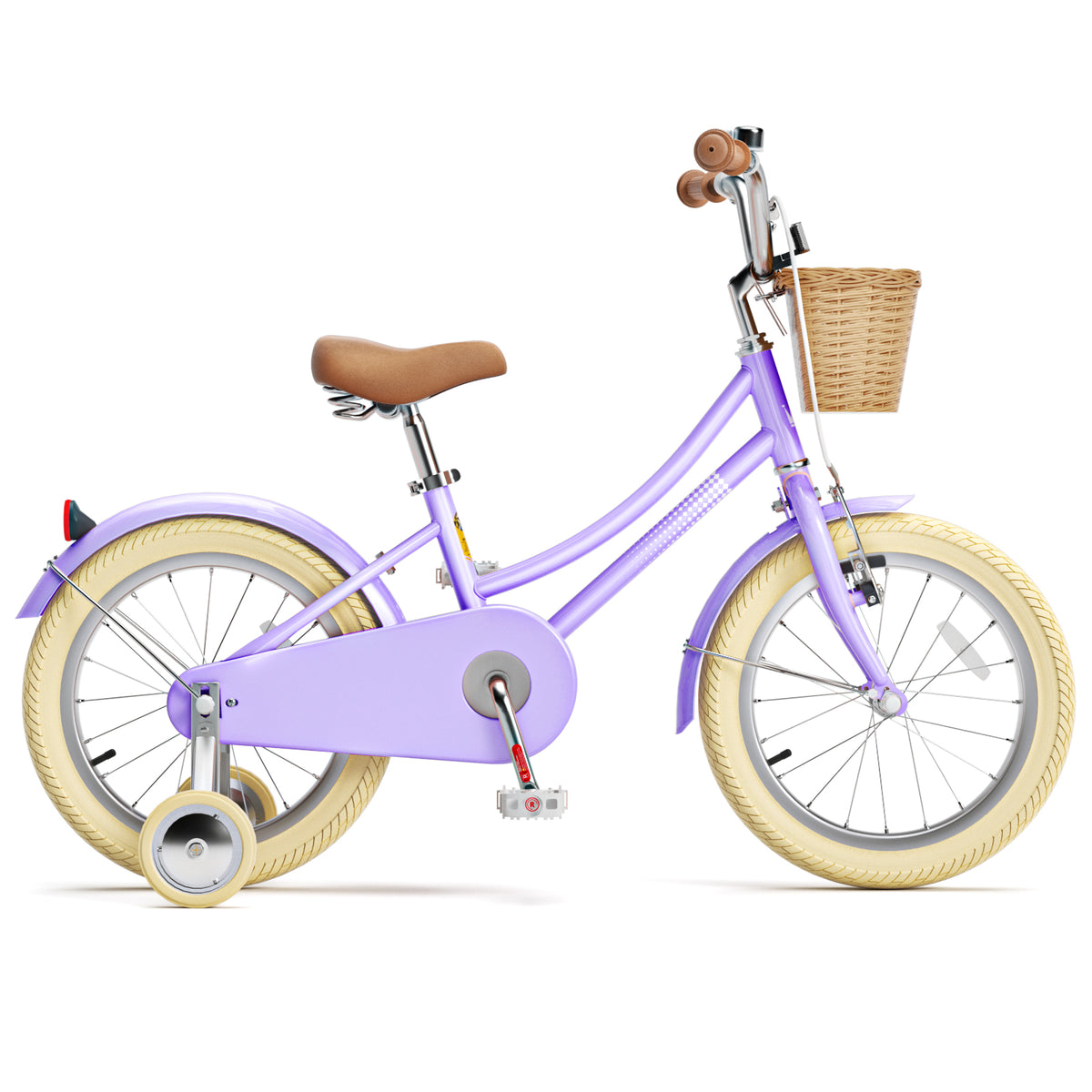 XJD Girls Bike for 2-12 Years Old Toddlers and Kids,12 14 16 20 Inch Kids Bike with Training Wheels & Basket,Adjustable Seat Handlebar Height