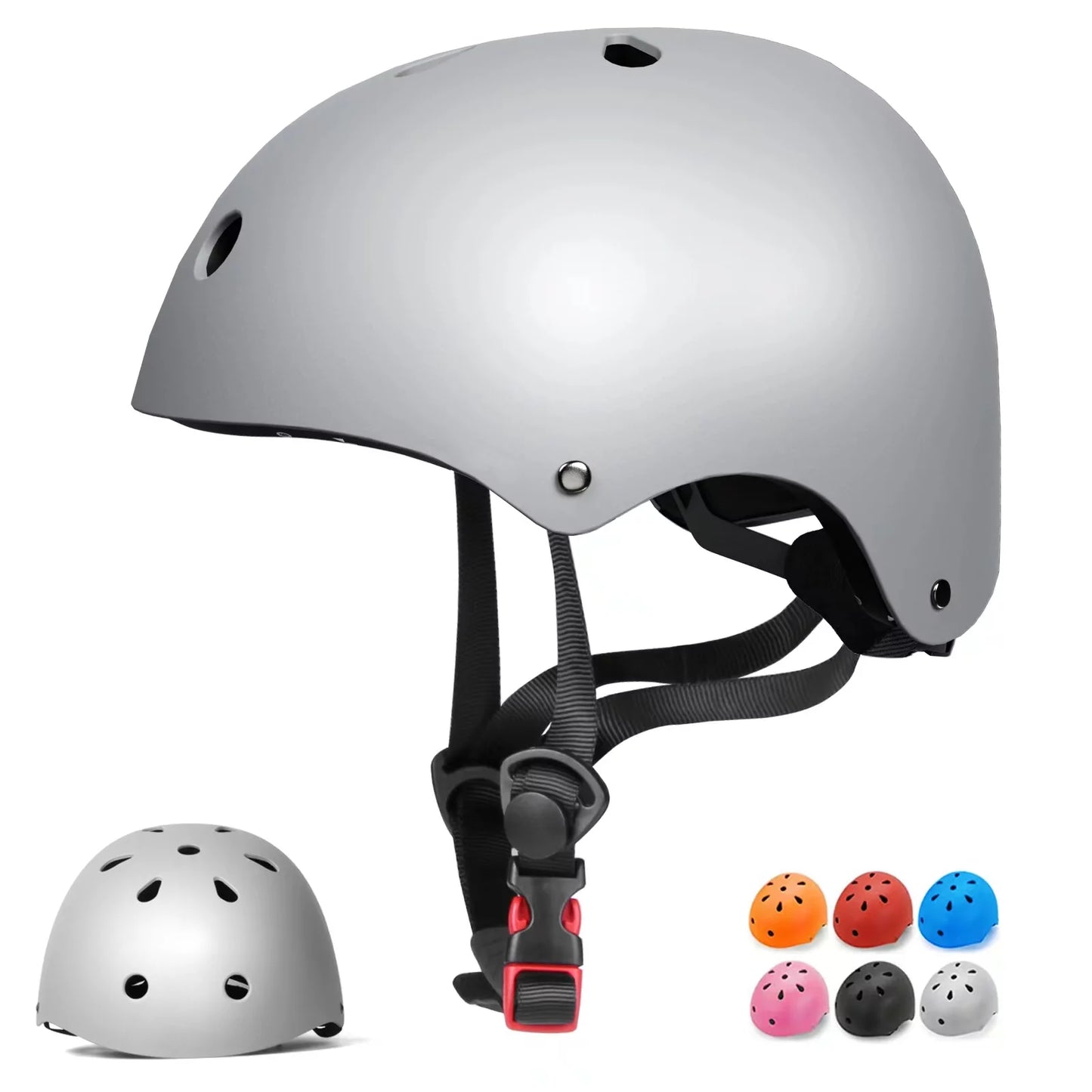 Kids Bike Helmet, Toddler Bicycles Helmets For 1-8 Years Boys Girls, Adjustable Cycling Multi-Sport Child's Helmet for Football Roller Skating Scooter