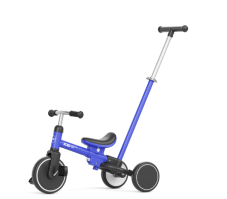 XJD 7 in 1 Toddler Tricycle with Push Handle,Toddler Bike for 1-3 Years Old Boy Girl, Toddler Push Tricycle, Baby Bike Balance Bike with Adjustable Seat Height and Removable Pedal