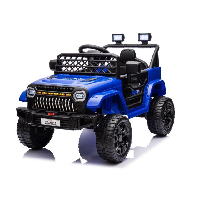 12v 4.5Ah 2-Seater Ride On Truck Electric Off-Road Ride On Car for Kids w/Remote Control Battery Powered Ride on Toys Car