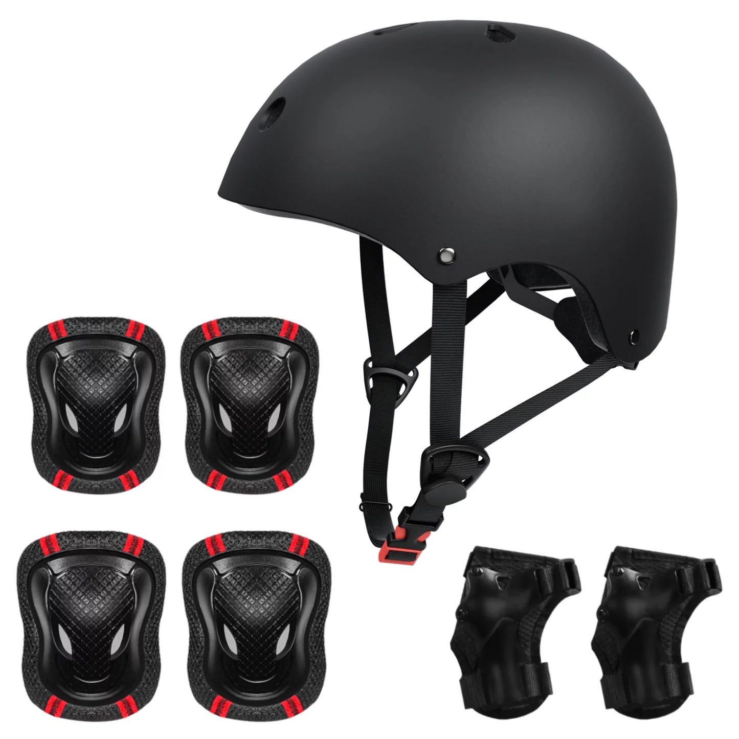 Kids Bike Helmet Toddler Bicycles Helmets, Multi-Sport Protective Gear Set for 3-5-8-14 Years Boys Girls with Knee Elbow Pads Wrist Guards for Cycling,Skateboarding,Skating Scooter