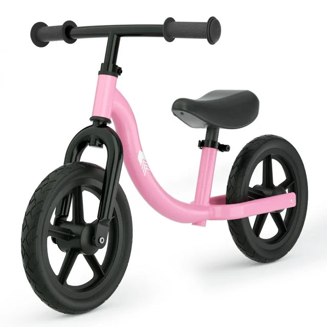 Toddler Balance Bike - Lightweight Toddler Bike for 2, 3, 4, and 5 Year Old Boys and Girls - No Pedal Bikes for Kids with Adjustable Handlebar and seat - Aluminium