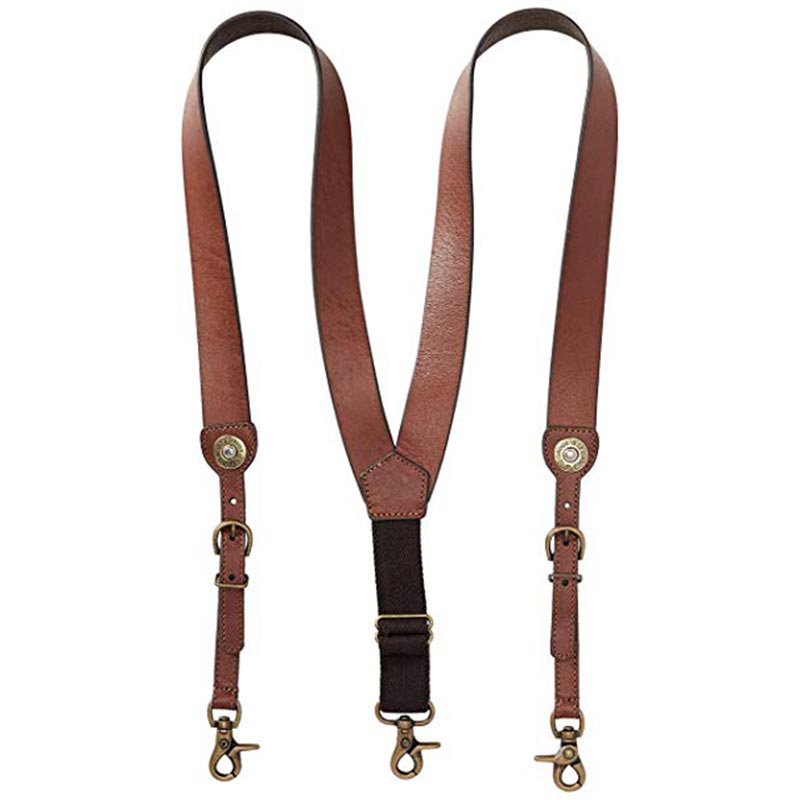 Men Leather Suspender
