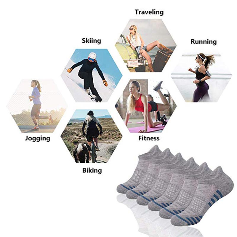 Breathable Athletic Hosiery Socks