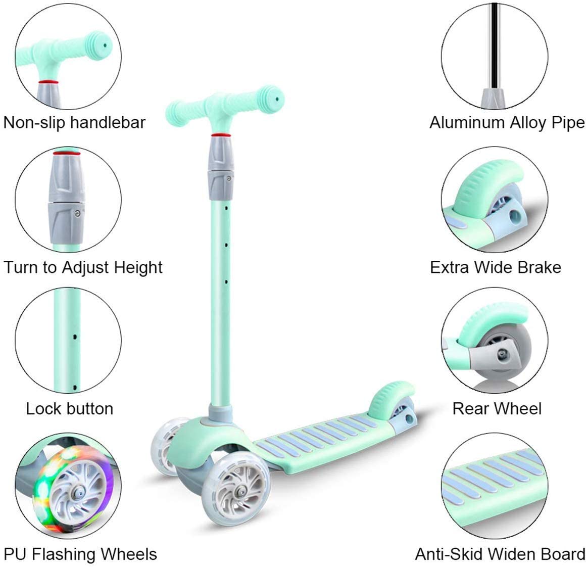 3-wheel Scooter For Kids