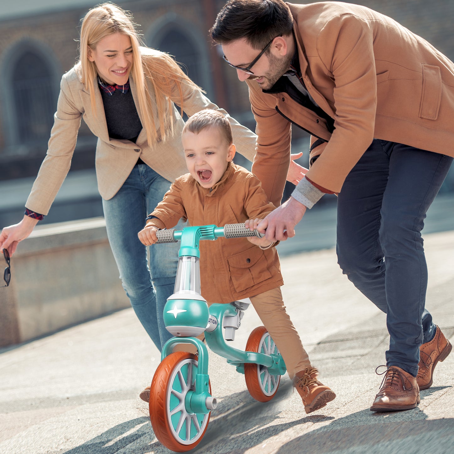 XJD 3 in 1 Kids Tricycles for 1-3 year olds Kids Trike Toddler Bike