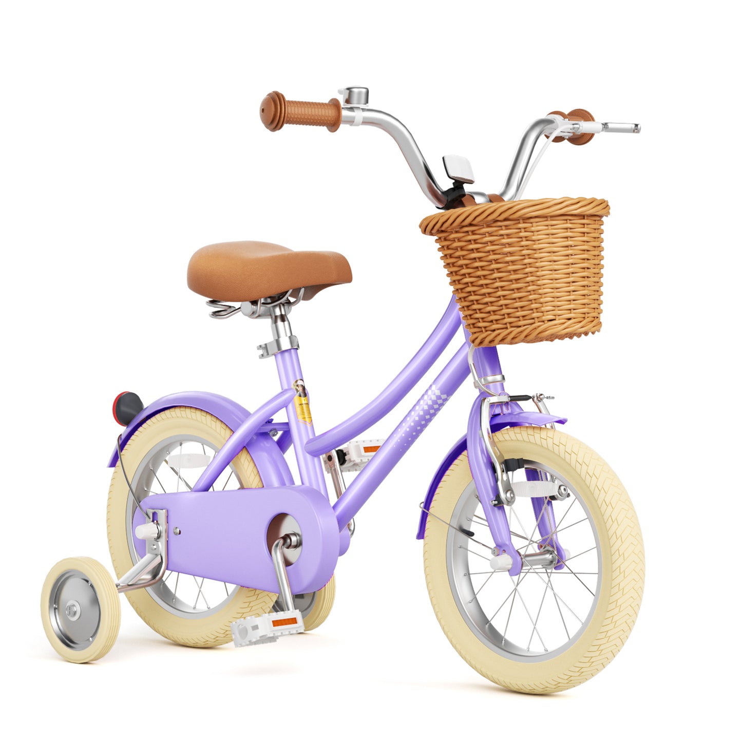 Girls Bike for 2-13 Years Old Kids,12 14 16 Inch Kids Bike with Training Wheels & Basket, 20 Inch Children Bicycles with Handbrake & Kickstand, Multiple Colors