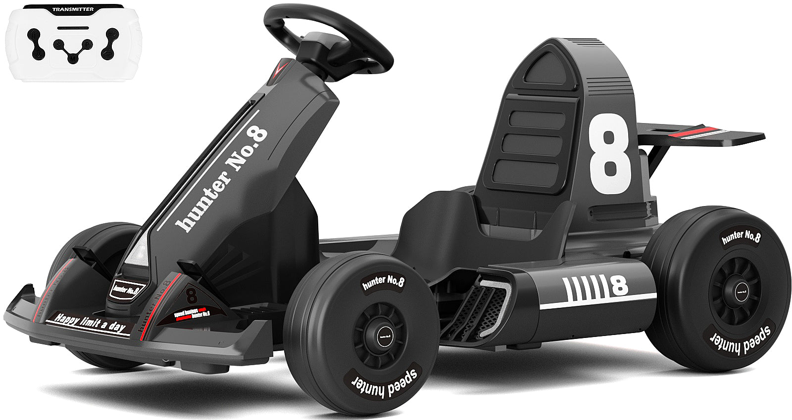 ブラックバード　Go Kart ラジコン XJD Electric Go Kart 12V 7Ah Battery Powered Pedal Go Karts for 3+