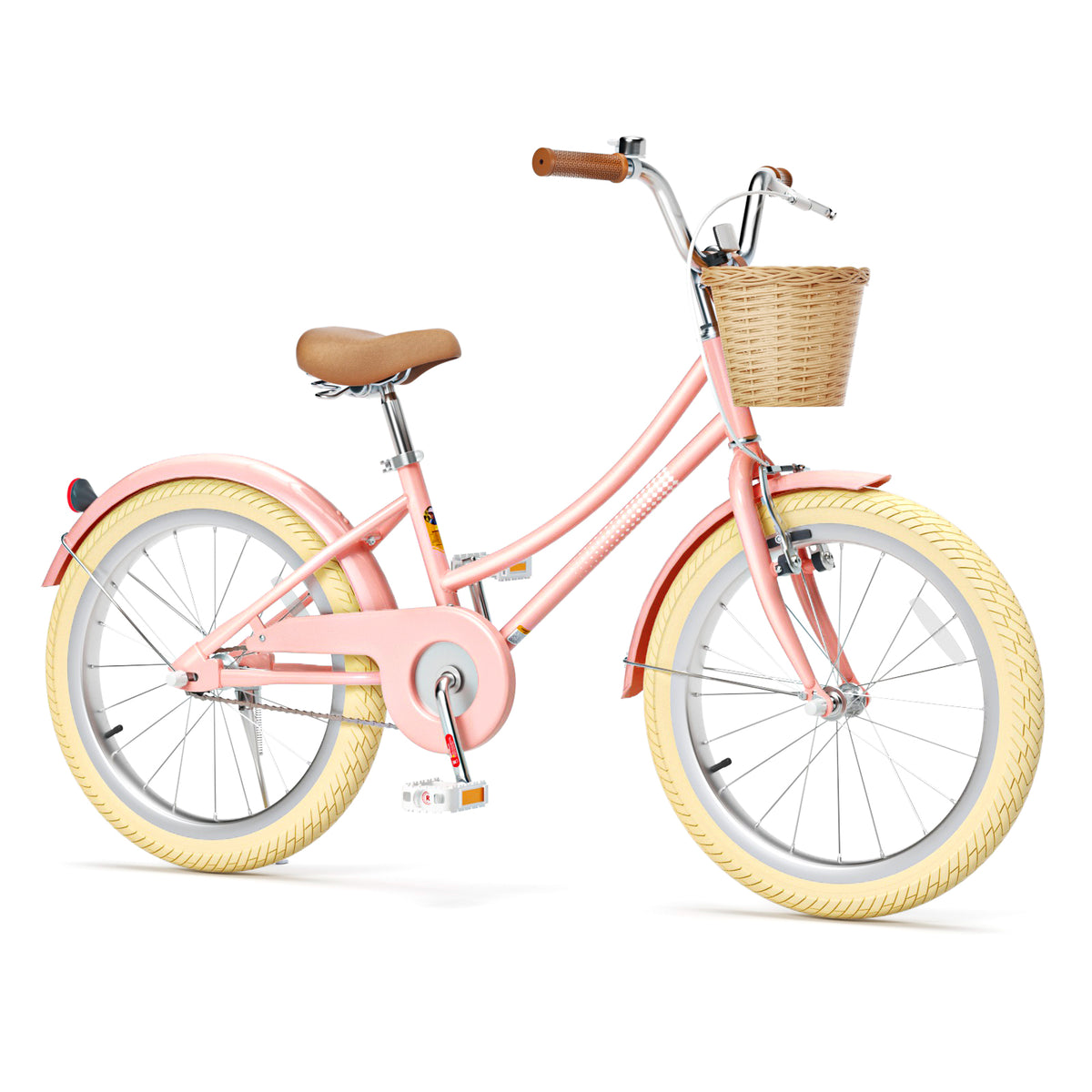 XJD Girls Bike for 2-12 Years Old Toddlers and Kids,12 14 16 20 Inch Kids Bike with Training Wheels & Basket,Adjustable Seat Handlebar Height