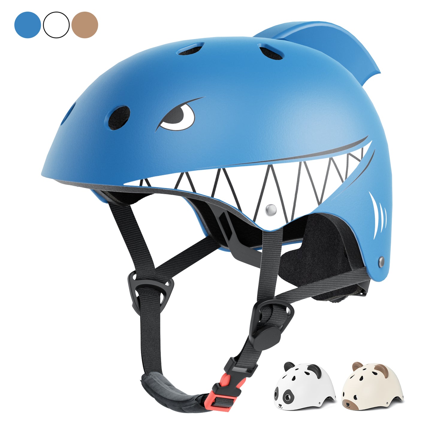 XJD Toddler Kids Bike Helmet Lightweight Children Panda Bicycle Helmet for Boys and Girls Age 1-5 for Multi-Sport Scooter Cycling Skating