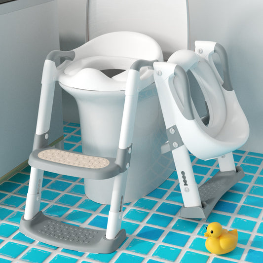 Toilet Potty Chair, Ladder Toilet Trainer Step up Potty for Toddlers Boys Girls