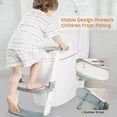 Toilet Potty Chair, Ladder Toilet Trainer Step up Potty for Toddlers Boys Girls