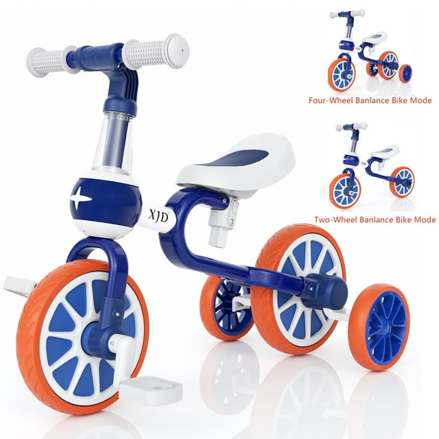 1XJD 3 in 1 Kids Tricycles for 1-3 year olds Trikes for Toddler Tricycles Baby Bike,Pink