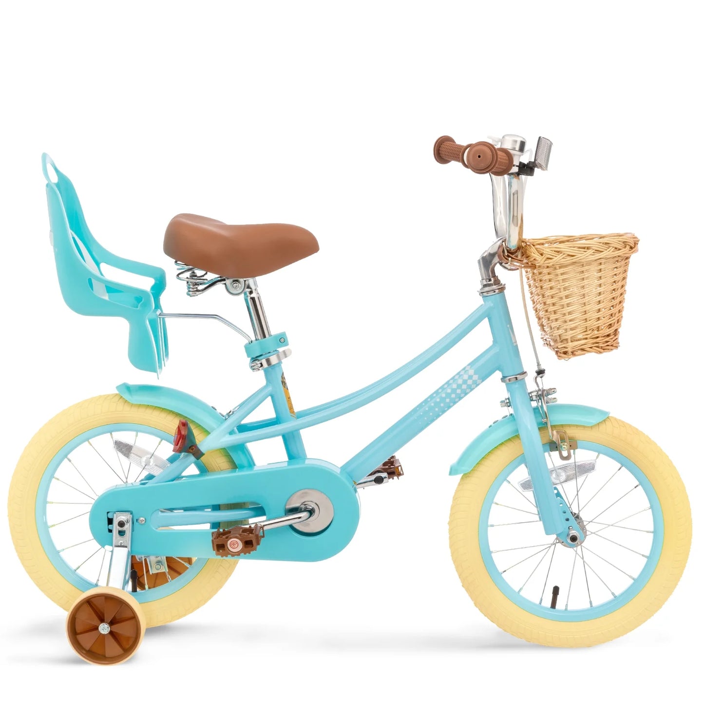 Bike for Toddlers and Kids Ages 2-9 Years Old, 20 Inch Kids Bike with Training Wheels & Basket