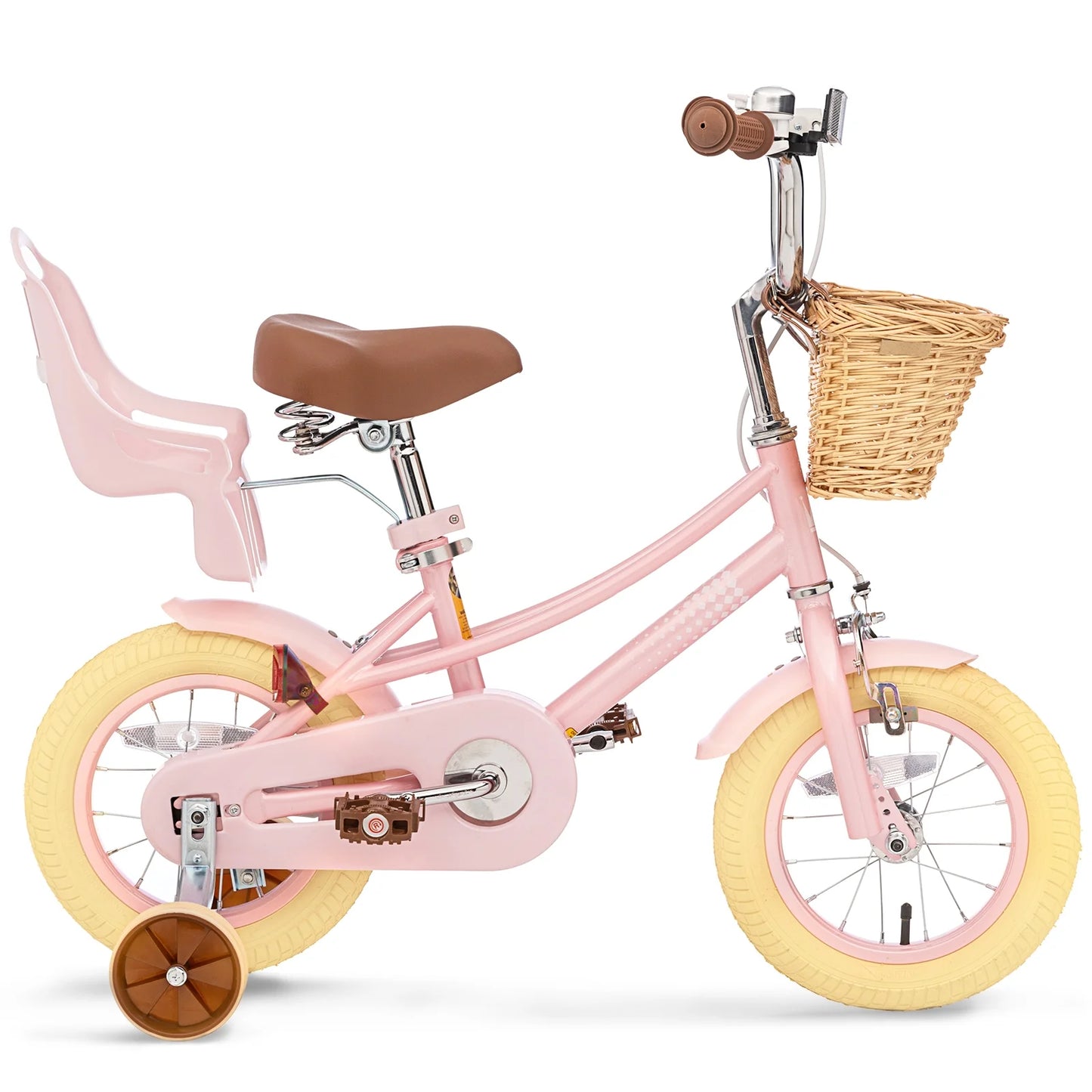 Bike for Toddlers and Kids Ages 2-9 Years Old, 20 Inch Kids Bike with Training Wheels & Basket