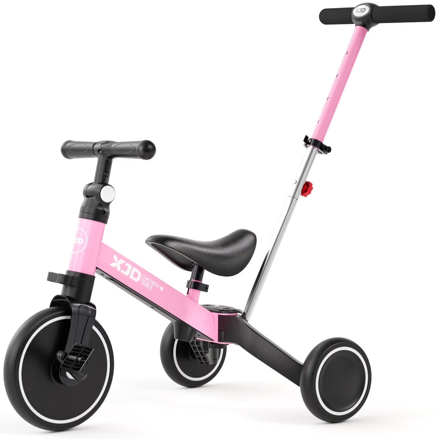 1XJD 7 in 1 Toddler for Tricycle Bike with Push Handle for Boy Girl,Blue