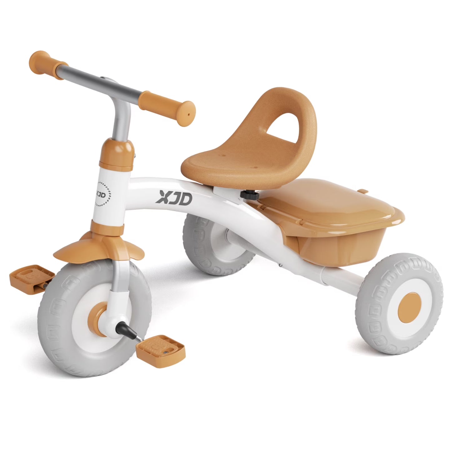 XJD Kids Tricycles Age 1 ½ - 3 Years, Toddler Tricycle Kids Trikes Tricycle with Storage Basket, Gift Toddler Bikes, Gift Toys for Boy Girl