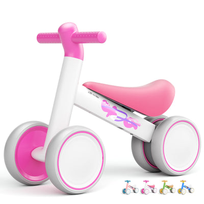 1XJD Baby Balance Bike Toddler Bicycle for 1 Year Old Boys Girl,White