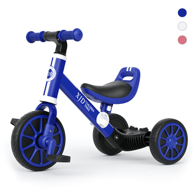 1XJD 3 in 1 Kids Tricycles for 1-3 year olds Trikes for Toddler Tricycles Baby Bike,Blue