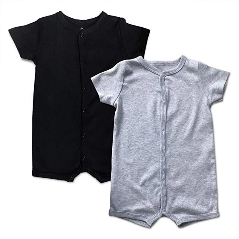 Cotton Baby Layettes Rompers (2pcs)