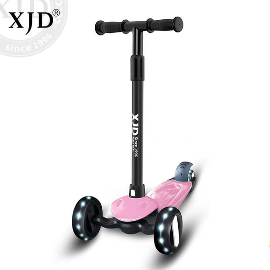 Folding Scooter With Flashing Wheels For Kids | XJD BABY