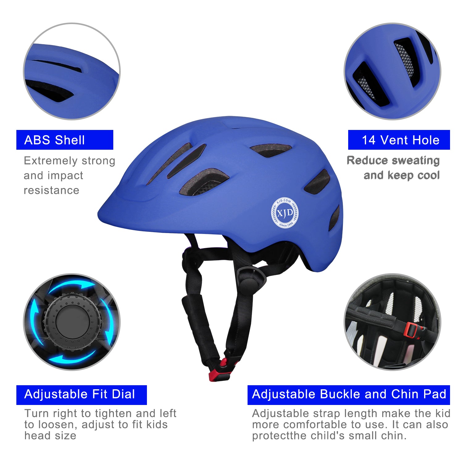 bike helmet size for 8 yr old XJD® Adjustable Toddler Helmet for 2-8 Years Old – XJD BABY