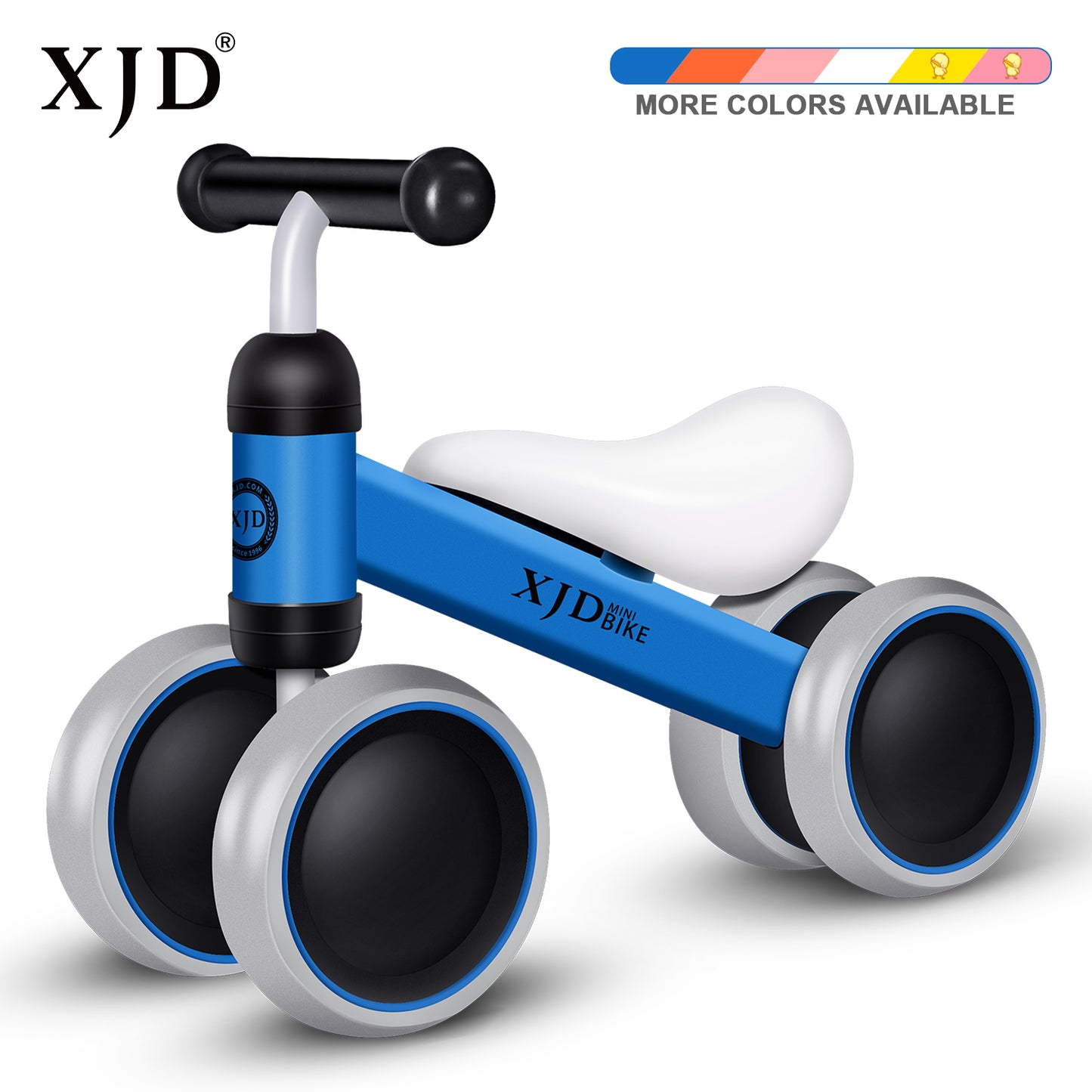 1XJD Baby Walker Balance bicycles with 4 Wheels First Bike for 1 Year Old Toddler