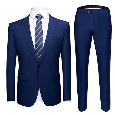 Male Slim Business Suit