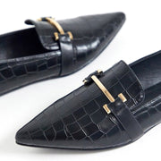 Women Business Pointed Flat Shoe
