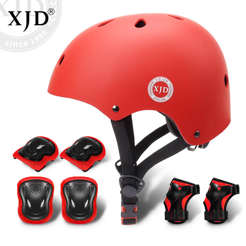 Kids Bike Helmet And Protective Gear 7pcs | XJD BABY