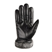 Leather Winter Warm Gloves