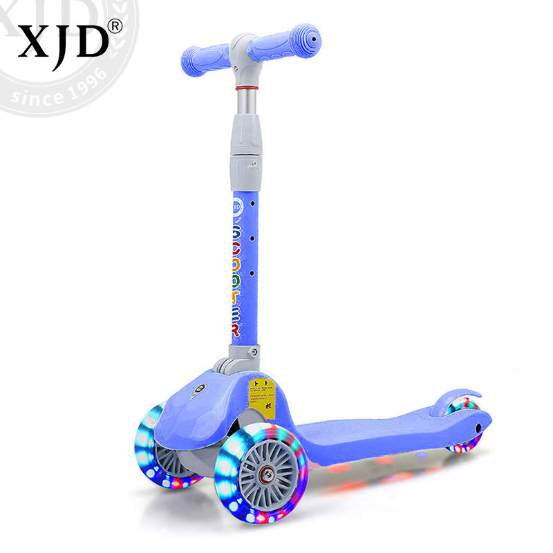 Kids 3-Wheel Scooter With Flashing Wheels | XJD BABY