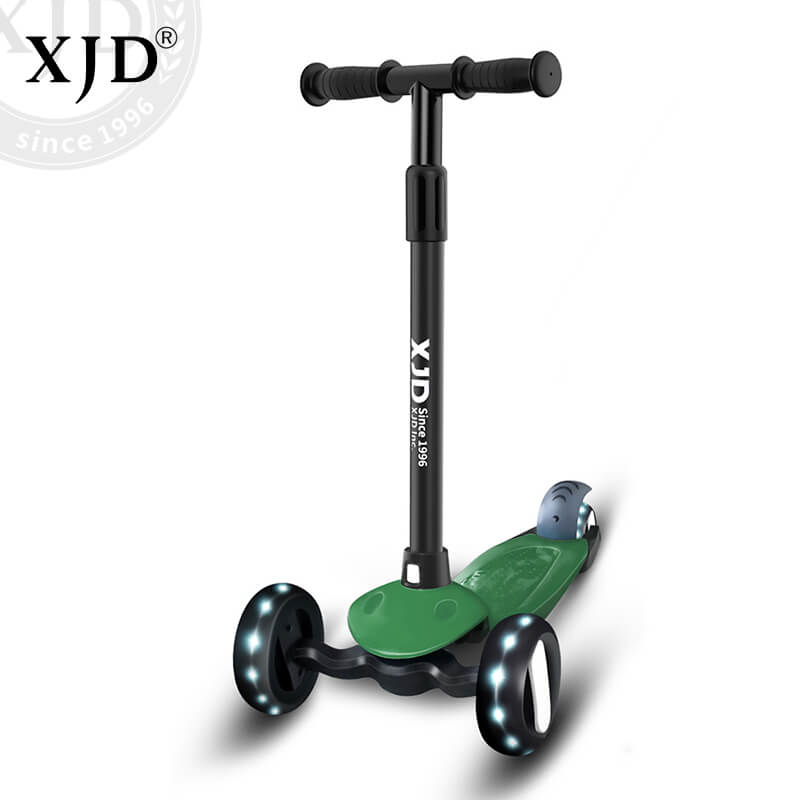 Folding Scooter With Flashing Wheels For Kids | XJD BABY