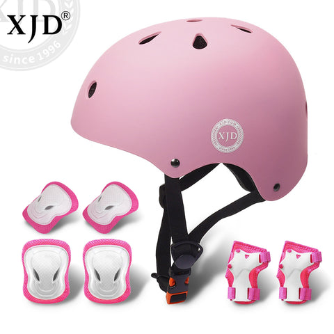 Kids Bike Helmet And Protective Gear 7pcs | XJD BABY